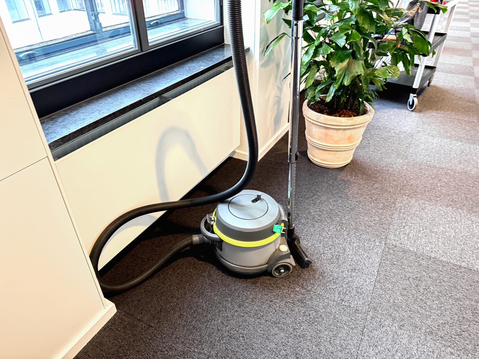 Servizi di pulizie con strumenti tecnologici, aspirapolvere, superfici lavabili